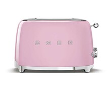 Тостер на 2 лом SMEG TSF01PKEU розовый