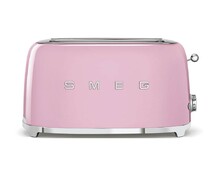 Тостер на 4 лом SMEG TSF02PKEU розовый