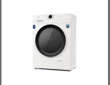 Стиральная машина отдельностоящая MIDEA MF100W80BS/W-RU кл.:A фронт. макс.:8кг белый