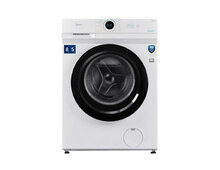 Стиральная машина отдельностоящая MIDEA MF100D80BS/W-RU кл.:A+++ фронт. макс.:8кг (с сушкой) белый