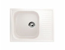 Мойка Ecology Stone R-18-341 ультра-белый 640x490мм
