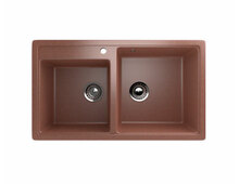 Мойка Ecology Stone R-30-307 терракотовый 840x485мм