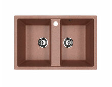 Мойка Ecology Stone R-23-307 терракотовый 775x495мм
