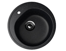 Мойка Ecology Stone R-11-308 чёрный d=500мм
