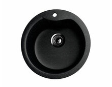 Мойка Ecology Stone R-12-308 чёрный d=480мм