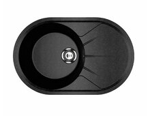 Мойка Ecology Stone R-31-308 чёрный 750x480мм
