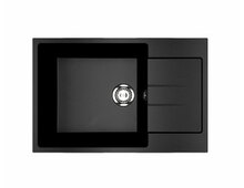 Мойка Ecology Stone R-27-308 чёрный 760x500мм