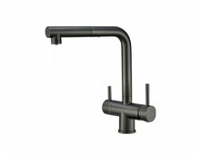 Смеситель Emar 7017 PVD Dark (подк. фильтра, выдв. излив)