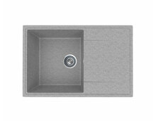Мойка Practik PR-M 735-003 светло-серый 735х475мм (без сливной арматуры)