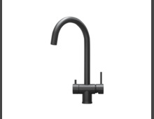 Смеситель Granula KS-7104 ЧЁРНЫЙ МАТОВЫЙ