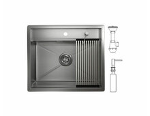 мойка Granula KS-6051 СТАЛЬ САТИН 600х510 мм