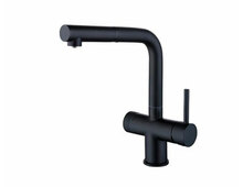 Смеситель Emar 7026 Black (подк. фильтра, выдв. излив)