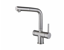 Смеситель Emar 7026 Satin (подк. фильтра, выдв. излив)