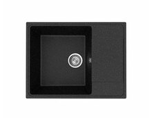 Мойка Practik PR-M 650-004 чёрный оникс 650х495мм (без сливной арматуры)