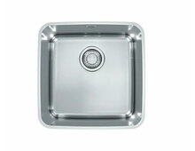 Мойка LUNO 30 SAT 90 FI 400X400 в комплекте с сифоном 1130550,