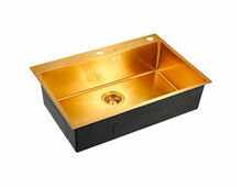 Мойка Emar Best EMB-125А PVD Nano Golden 740х500 мм