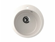 Мойка Ecology Stone R-13-331 белый d=495мм