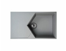Мойка KitKraken Sea 55 Musepels gray серый 741х435