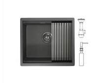 мойка Granula KS-5045U ГРАФИТ МАТОВЫЙ 500х445 мм