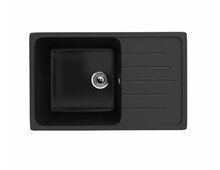 Мойка Ecology Stone R-19-344 ультра-чёрный 750x495мм