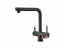 Смеситель Emar 7017 Black (подк. фильтра, выдв. излив)
