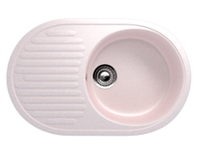Мойка EcoStone ES-16-311 светло-розовый 720x455мм