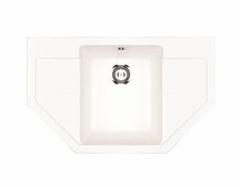 Мойка Ecology Stone R-24-341 ультра-белый 780x490мм