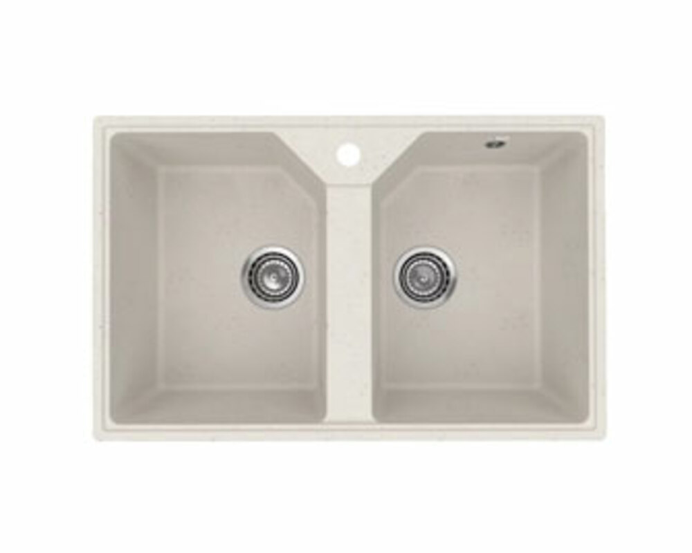 Мойка Practik PR-M 770-001 белый камень 770х490мм (без сливной арматуры)