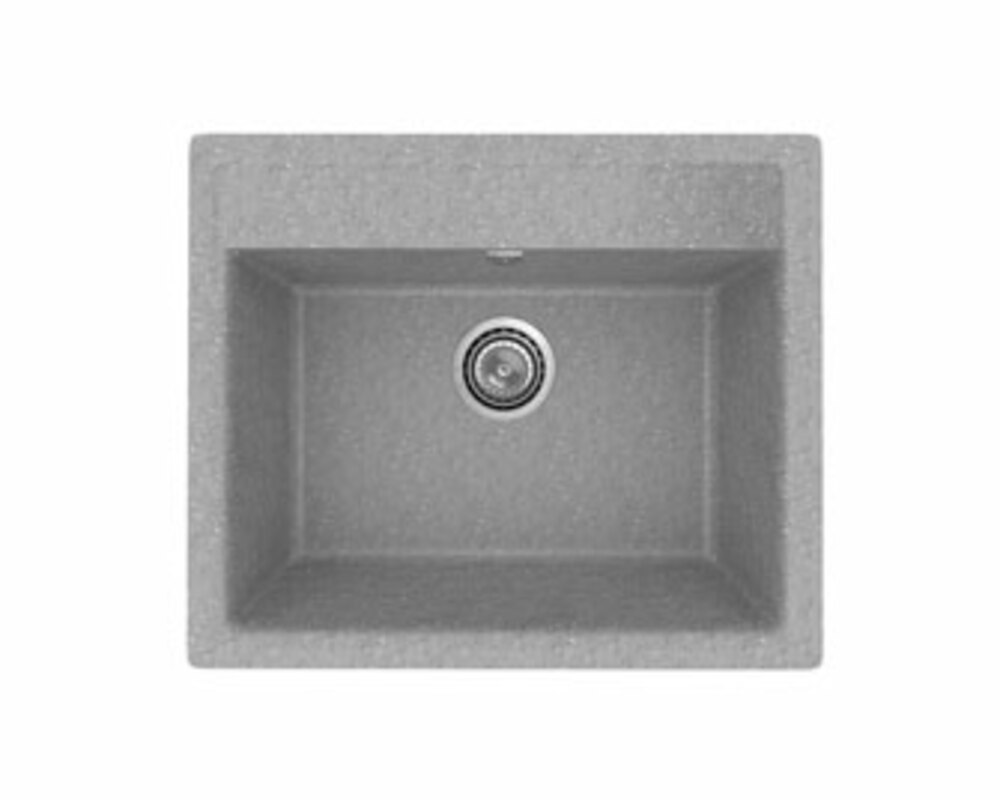 Мойка Practik PR-M 565-003 светло-серый 565х495мм (без сливной арматуры)