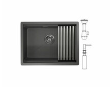 Мойка Granula KS-6045U ГРАФИТ МАТОВЫЙ 600х445 мм