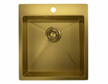 Мойка Granula GR-4600 ЗОЛОТО САТИН 460х510 мм
