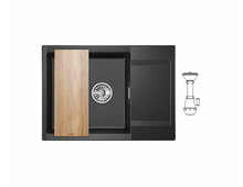 Мойка GRANULA ES-7003 шварц 700х500мм