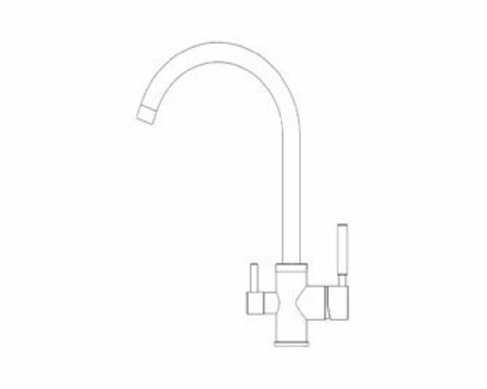 Смеситель Granula GR-3168 хром/классик