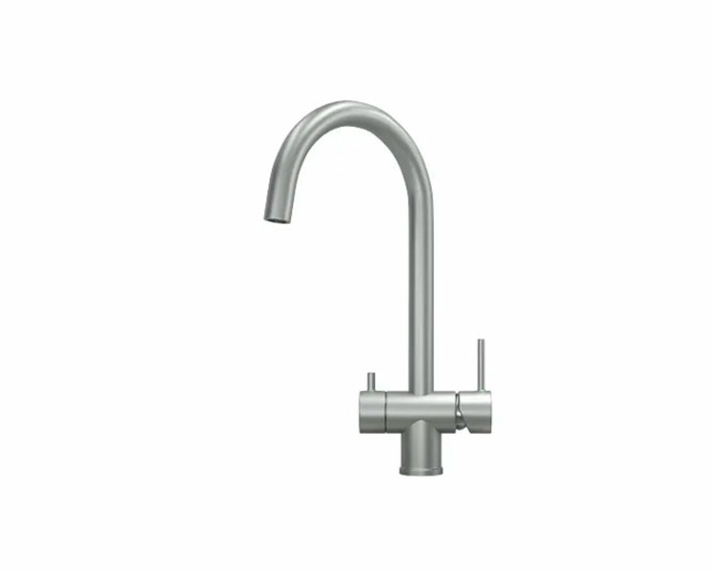 Смеситель Granula KS-7104 СТАЛЬ МАТОВАЯ