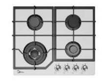 Варочная поверхность газ. Midea MG684TGW