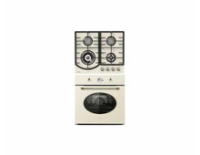 Комплект Midea: дух. шкаф MO5810VRGI-B + вар. пов. газ. MG647TRGI-B