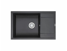 Мойка GRANULA GR-7805 чёрный 780х500 мм