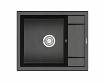 Мойка GRANULA GR-6002 чёрный 600х500мм