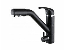 Смеситель PAULMARK Hessen He213017-308 чёрный (с подкл. фильтра)