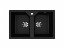 Мойка Practik PR-M 770-004 чёрный оникс 770х490мм (без сливной арматуры)