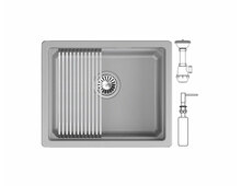 Мойка GRANULA KS-5501iU алюминиум 550х450 мм