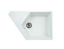 Мойка KitKraken River White белый 775х500