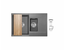 Мойка GRANULA ES-7808 графит 780х500мм