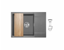 Мойка GRANULA ES-7003 графит 700х500мм