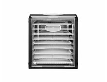 Сушка для фруктов и овощей Hyundai HYFD-P1801, 18 поддонов, 700Вт черный