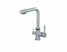 Смеситель для кухни KitKraken SCANDI Grey серый