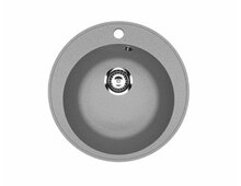 Мойка Practik PR-M 475-003 светло-серый d=475мм (без сливной арматуры)