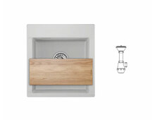 Мойка GRANULA ES-4701 арктик 470х500мм