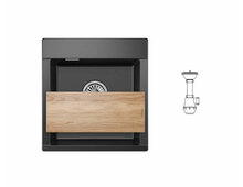 Мойка GRANULA ES-4701 шварц 470х500мм