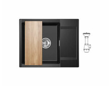 Мойка GRANULA ES-6202 турмалин 620х500мм